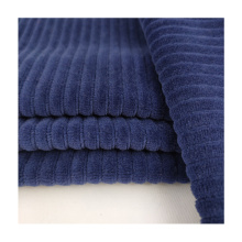 Wholesale soft 68%C 29%P 3%SP cotton polyester spandex knitted corduroy fabric